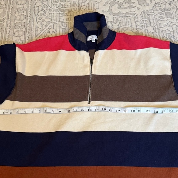 Urban daizy oversized striped sweater woman’s small - Picture 7 of 13